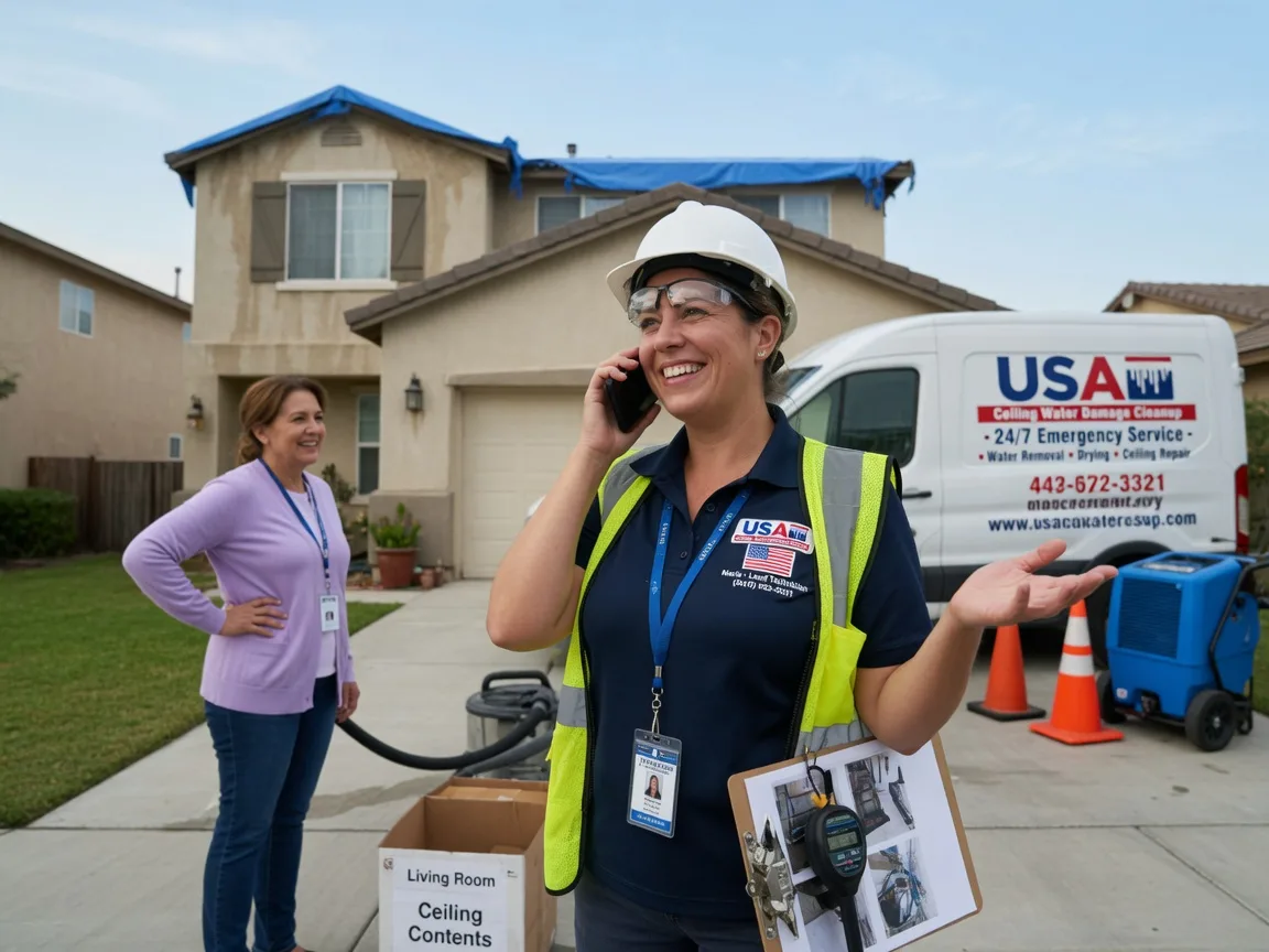 Ceiling Water Damage Restoration Milford, TX FAQs