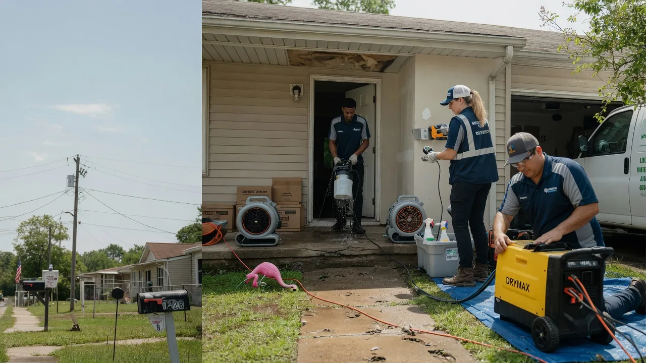 Storm Damage Water Removal in Milford, TX near me